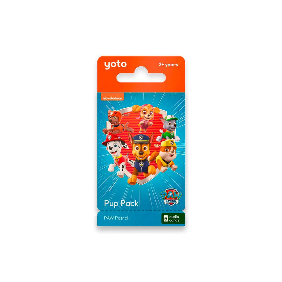 Yoto - Paw Patrol Welpen 6er Set Englischsprachige Soundkarten