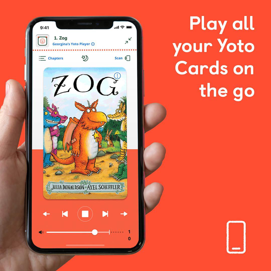 Yoto – Zog und seine Freunde 6er-Kollektion englische Audiokarte