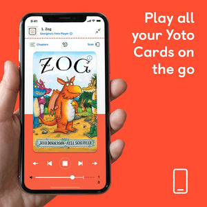 Yoto – Zog und seine Freunde 6er-Kollektion englische Audiokarte