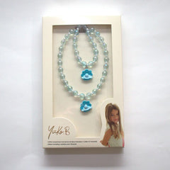 Yuko B. – Zoa Tresor Blue-Halsketten- und Armbandset für Kinder