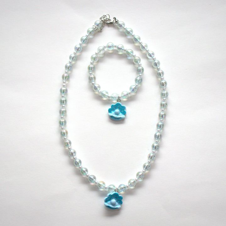 Yuko B. – Zoa Tresor Blue-Halsketten- und Armbandset für Kinder