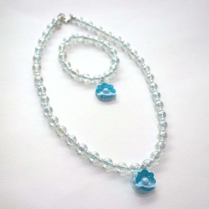 Yuko B. – Zoa Tresor Blue-Halsketten- und Armbandset für Kinder